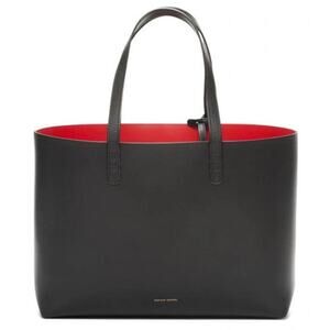 Mansur Gavriel Small Leather Tote ~ Black